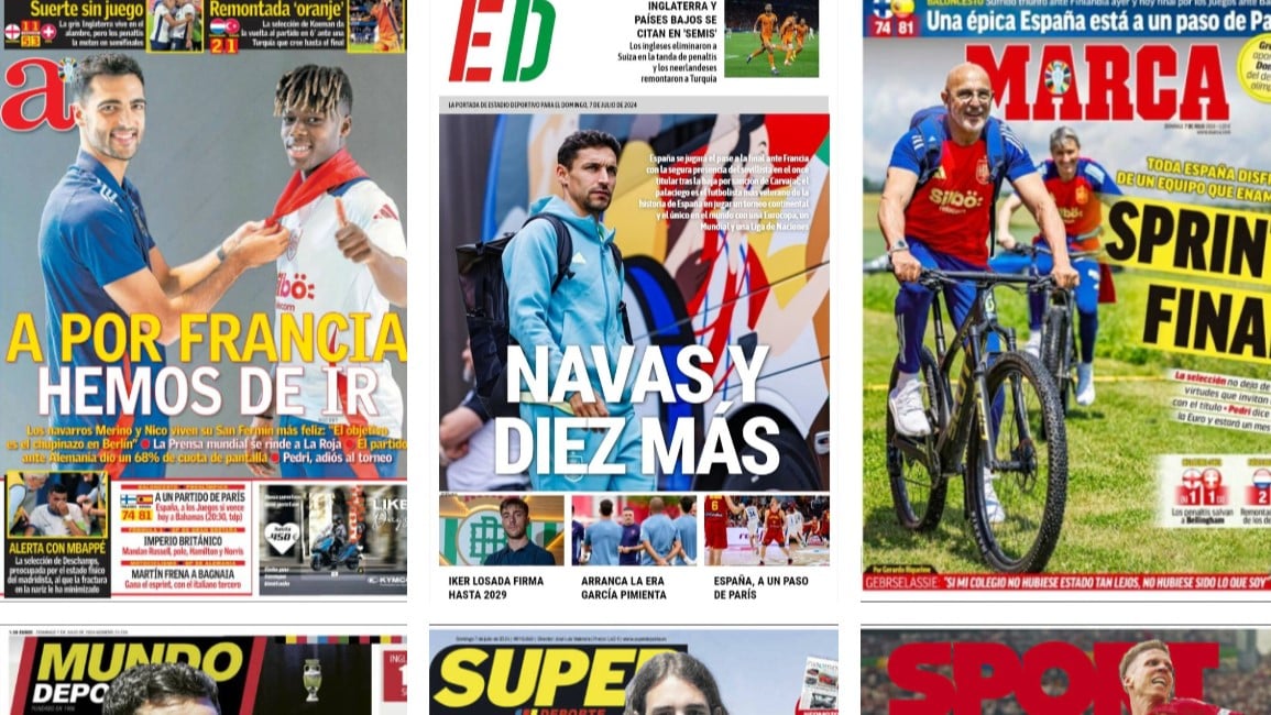 Iker Losada llega al Betis, García Pimienta toma el mando y 'semis' a la vista en la Euro... así vienen las portadas de hoy