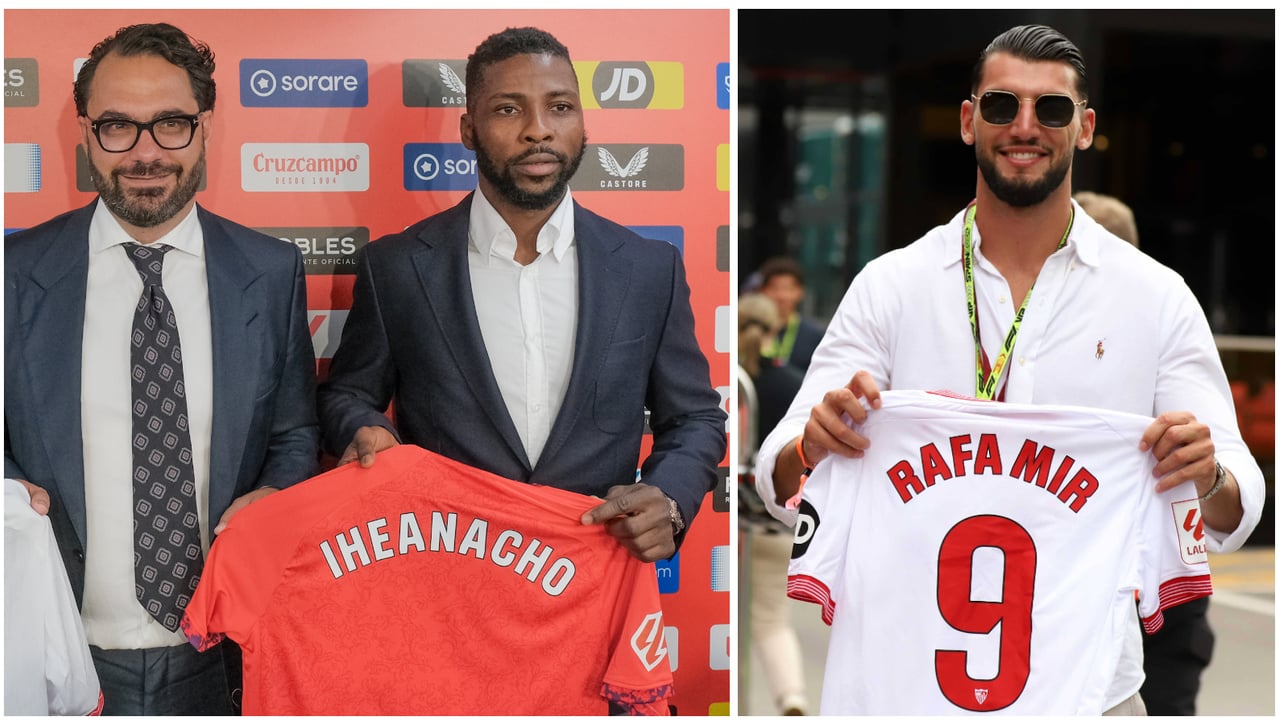 Un bumerán para el Sevilla: Iheanacho va, Rafa Mir vuelve 