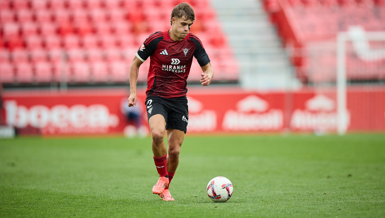 Hugo Rincón y el futuro del Mirandés