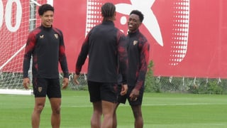 Lokonga suma y sigue: el belga continúa con el grupo a dos días de la Real Sociedad 