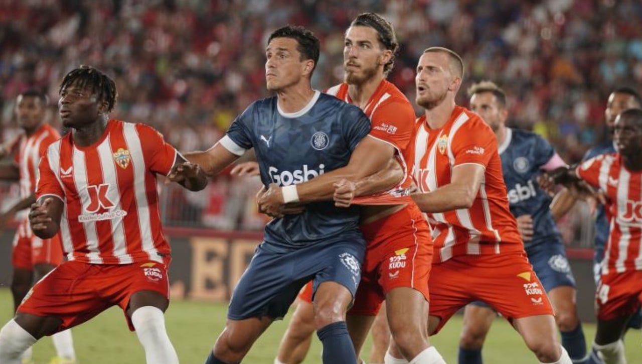 Las notas de los jugadores del Almería ante el Girona