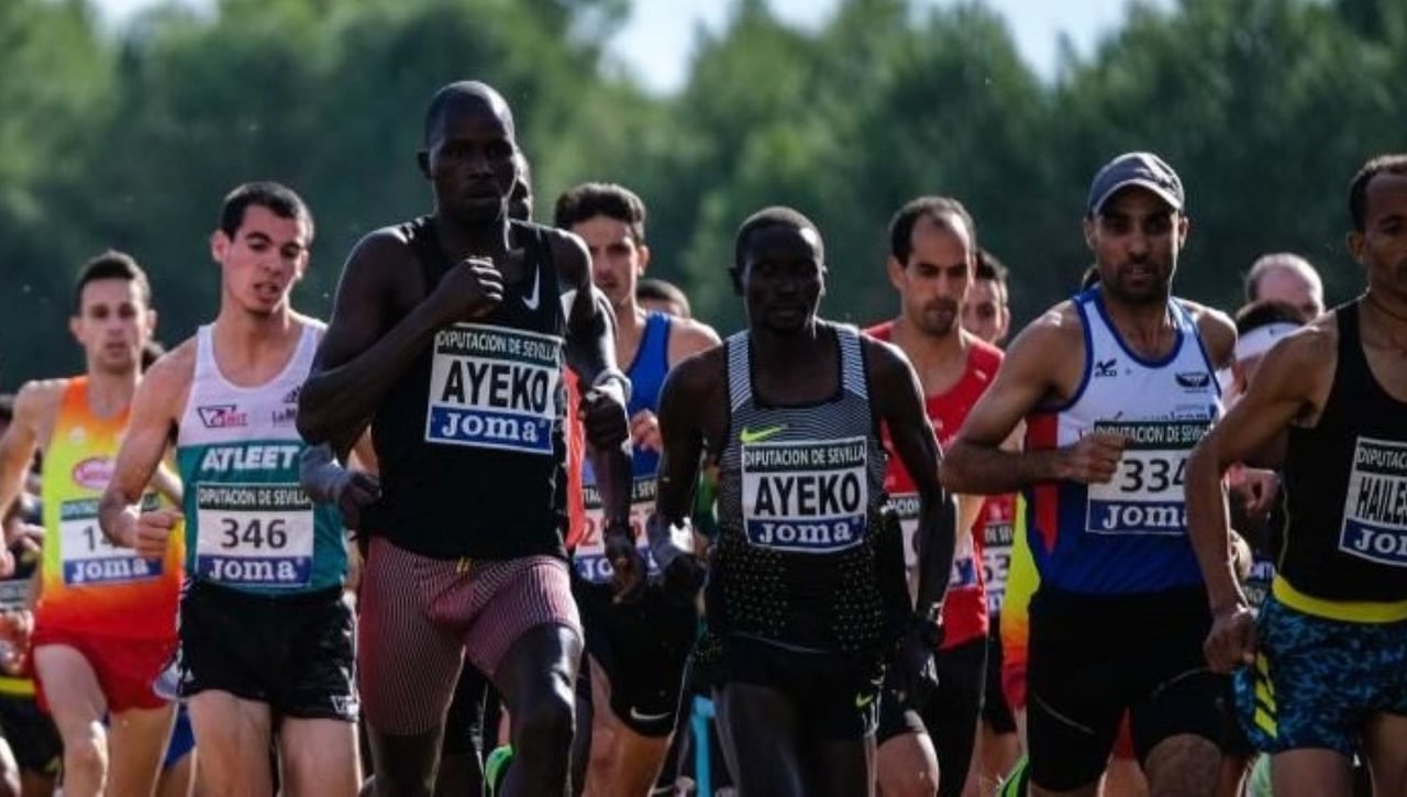 La hegemonía del atleta de África en el Cross de Itálica
