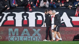 Drama en el Rayo Vallecano: De Frutos, lesionado y entre lágrimas