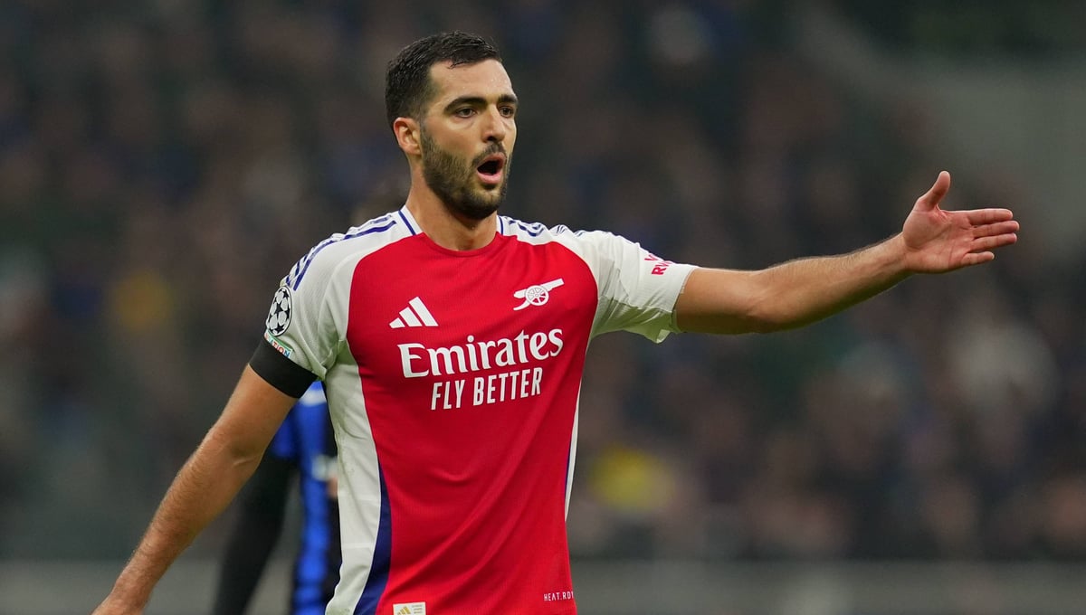 Mikel Merino, señalado en el Arsenal tras la derrota en Champions ante el Inter