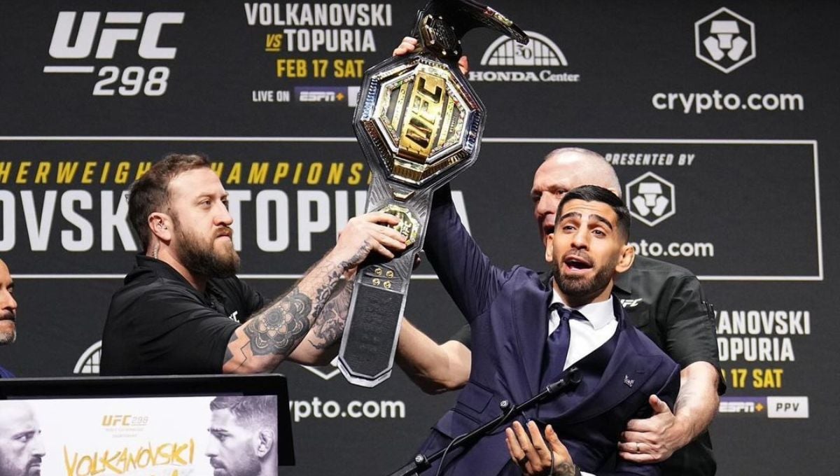 Ilia Topuria la lía y hace estallar al 'viejo' Volkanovski