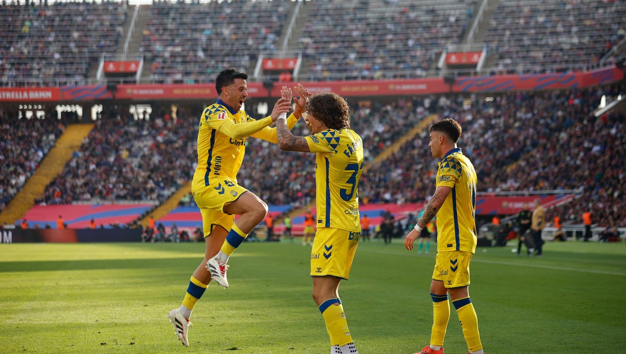 Barcelona 1-2 Las Palmas: Golpe sobre la mesa