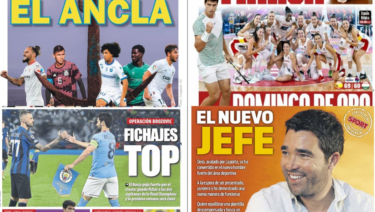 Pivotes para Betis y Sevilla, el Barça dobla la apuesta, Alcaraz y el básket quieren la gloria...