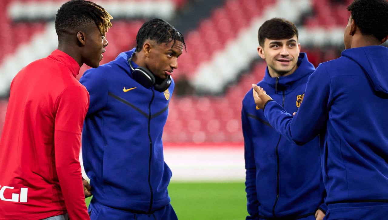 El enigmático mensaje de Nico Williams al barcelonista Balde