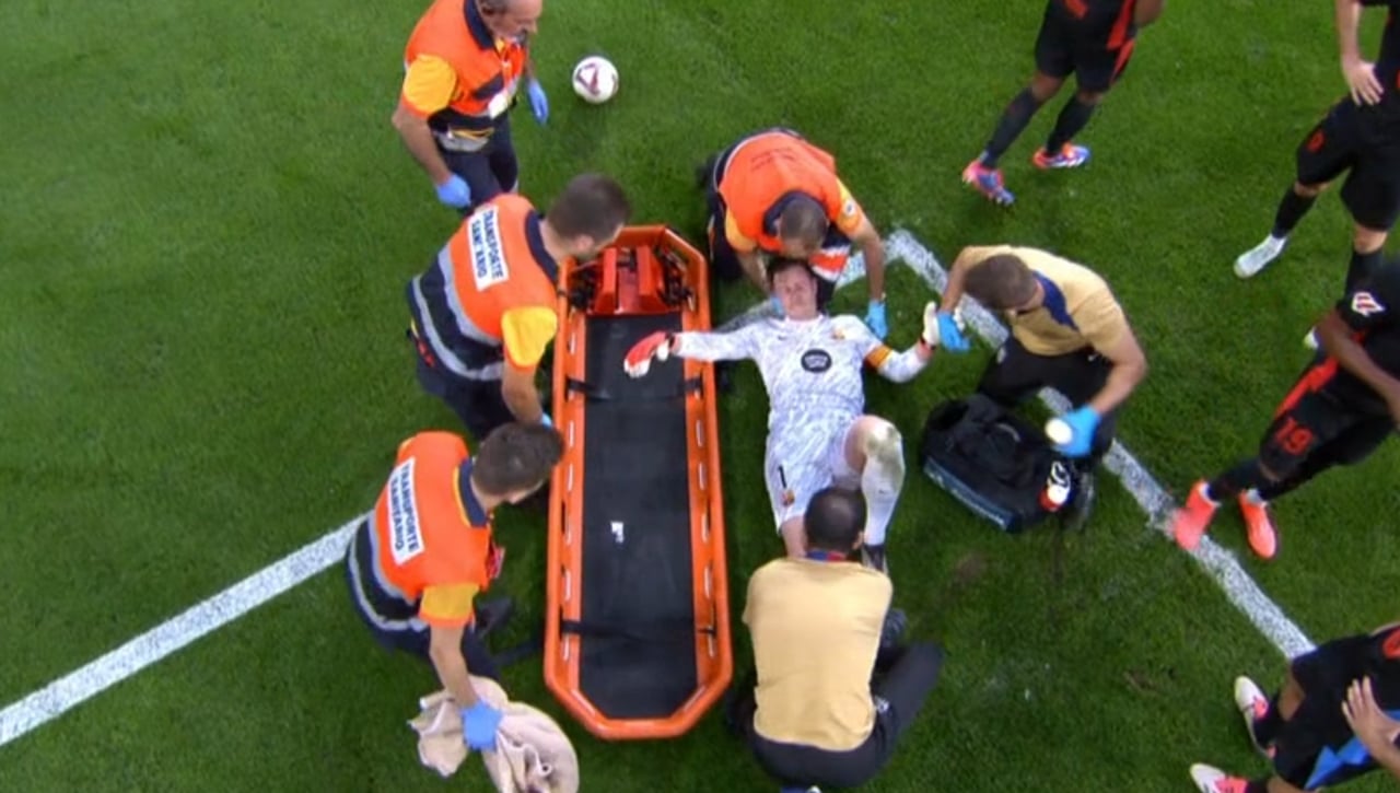 Ter Stegen, lesionado: pendiente del tendón rotuliano