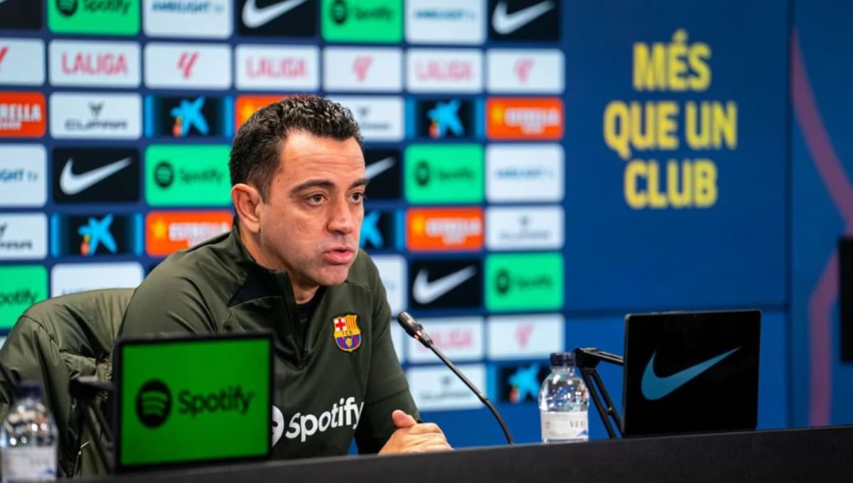 Xavi explica las cuentas del Barcelona en "una planificación consensuada" 