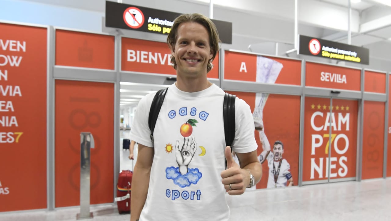 El quinto fichaje del Sevilla: Nyland aterriza con el reto de despejar las dudas 
