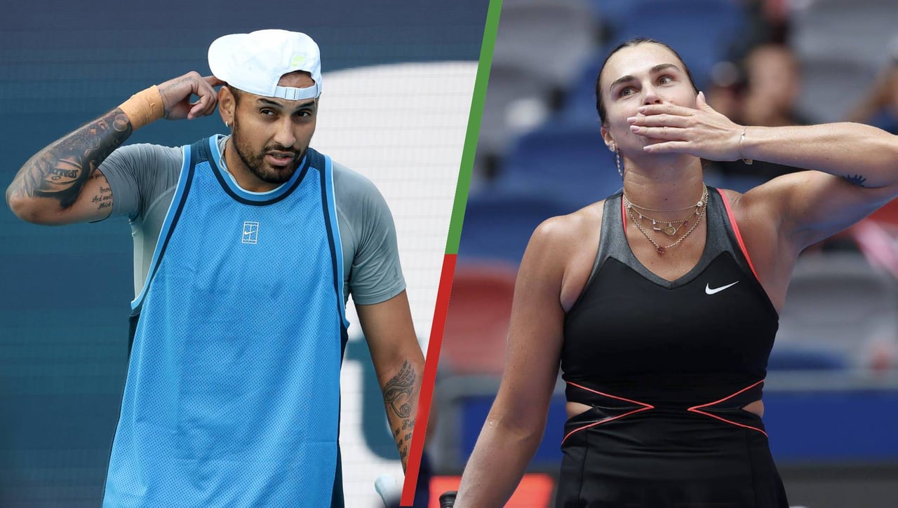 Sabalenka lo tiene claro ante Kyrgios: ''Le voy a dar una paliza, eso 100%''