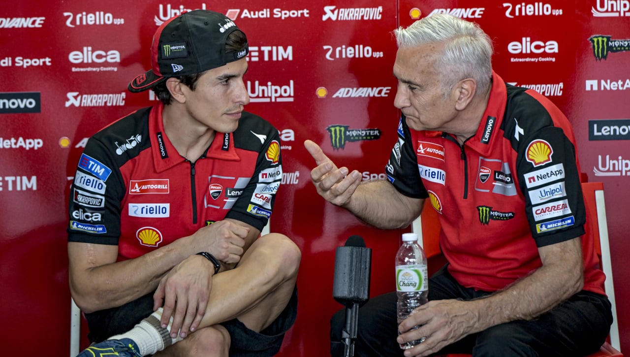 Ducati le cuenta a Marc Márquez lo de su hermano 