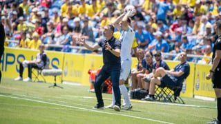 García Pimienta habla sobre su continuidad en Las Palmas