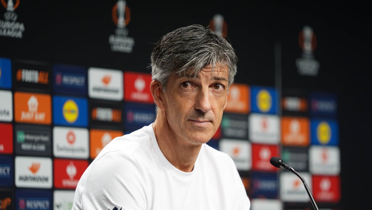 Imanol Alguacil lamenta la oportunidad perdida