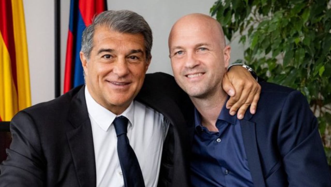 El Barcelona negocia la cesión de Araujo y Amrabat