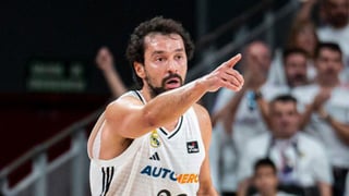 Sergio Llull, en el centro del huracán