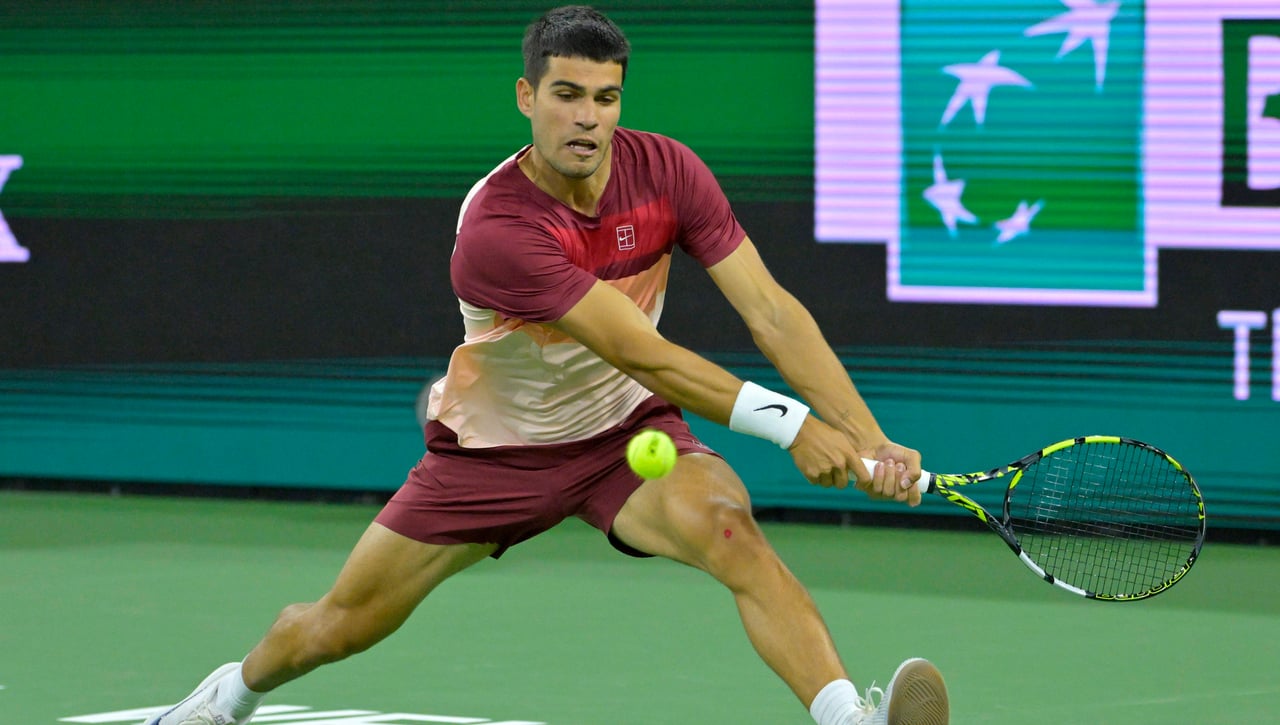 Alcaraz - Cerúndolo: Horario, canal y dónde ver en TV y online el partido de Carlos Alcaraz en el Masters 1000 de Indian Wells 2025