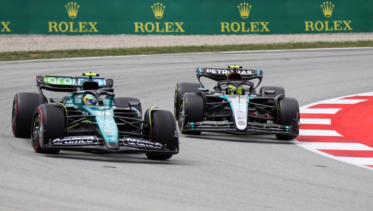 Hamilton reconoce copiar a Fernando Alonso