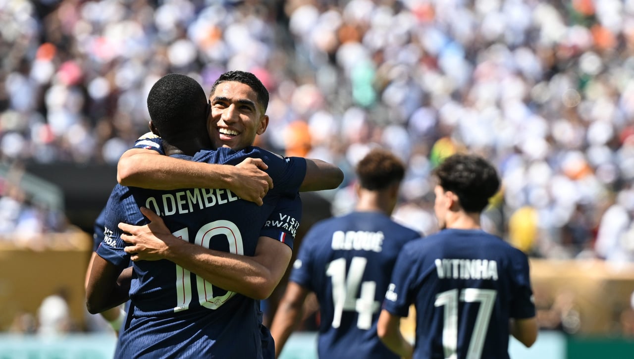 PSG 4-0 Real Madrid: Fabián y Dembelé noquean a un Madrid en shock
