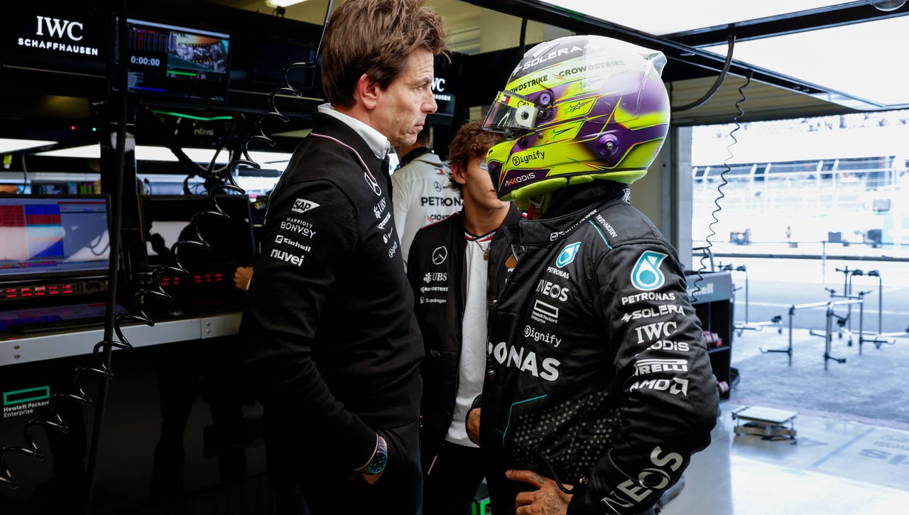 Mercedes inicia los preparativos para despedir a Lewis Hamilton tras su trayectoria en la escudería.