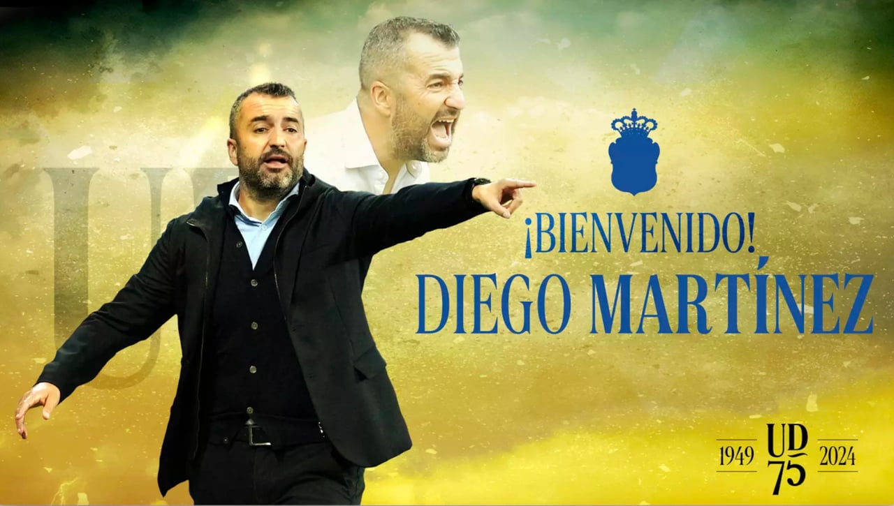 Oficial: Diego Martínez coge las riendas de Las Palmas