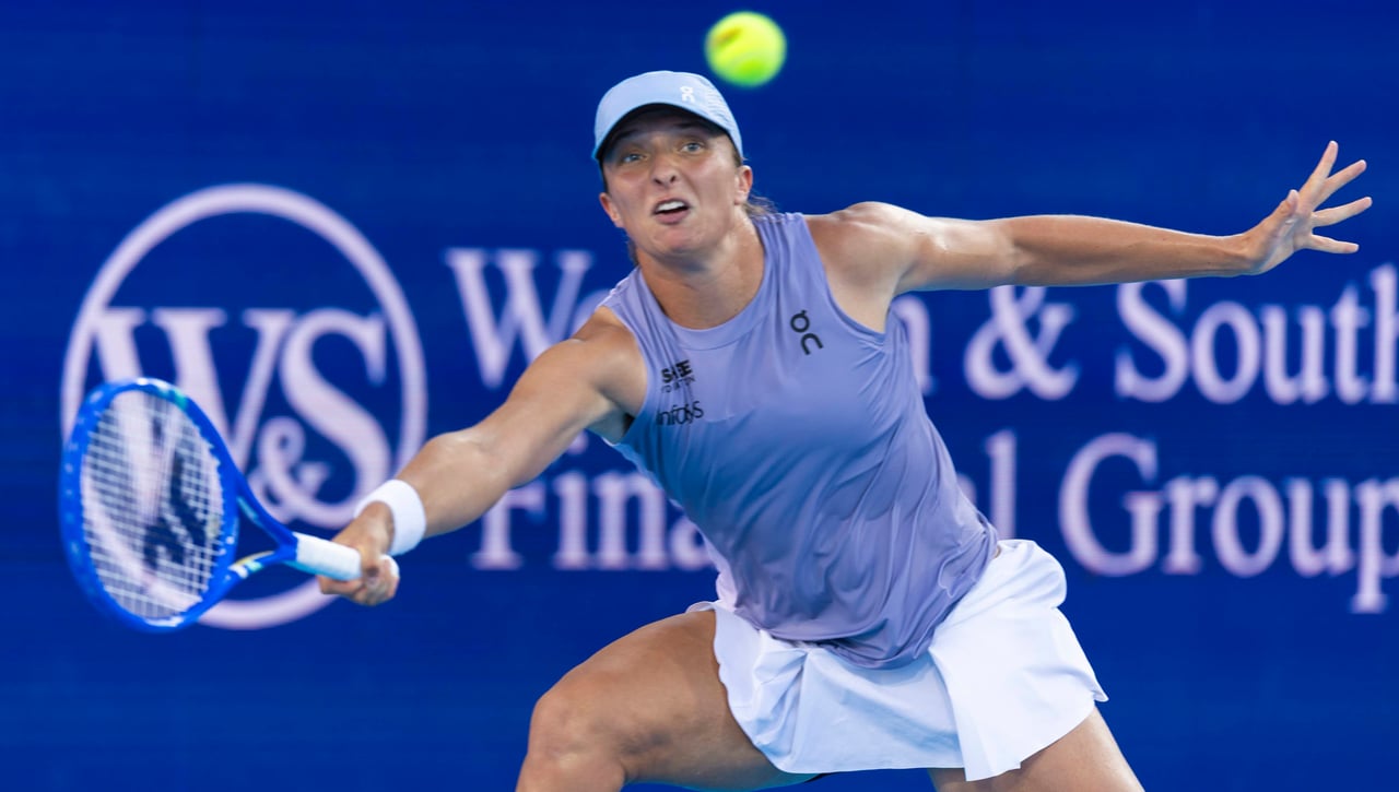 Iga Swiatek impone su ley en Cincinnati