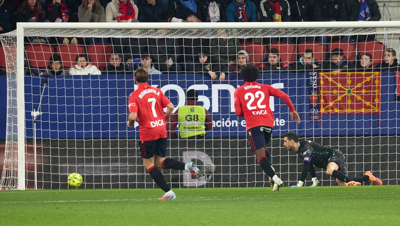 Osasuna profundiza su crisis: el equipo de Lisci se cae en las segundas partes