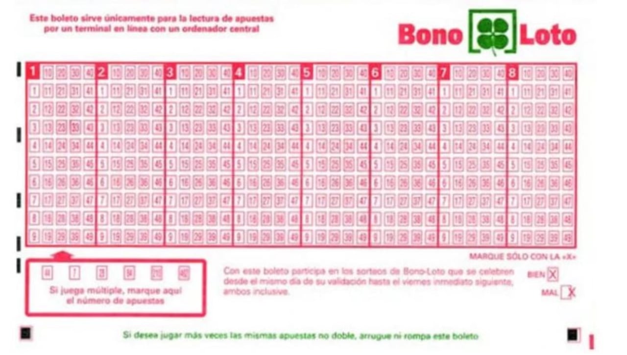 Resultado Bonoloto: comprobar el sorteo de hoy 20 de mayo de 2025