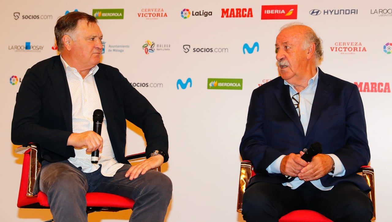 El apoyo incondicional de Camacho y Del Bosque a Luis de la Fuente