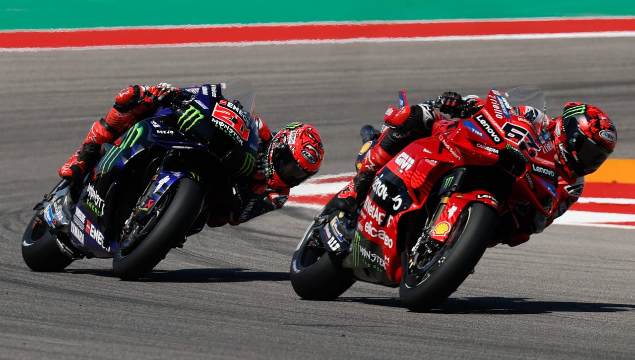 MotoGP 2025 Resultados GP Las Américas | Nuevo líder y Bagnaia da su primer golpe en la mesa