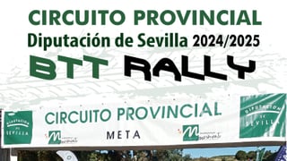 El calendario del Circuito provincial BTT Rally 2024-25
