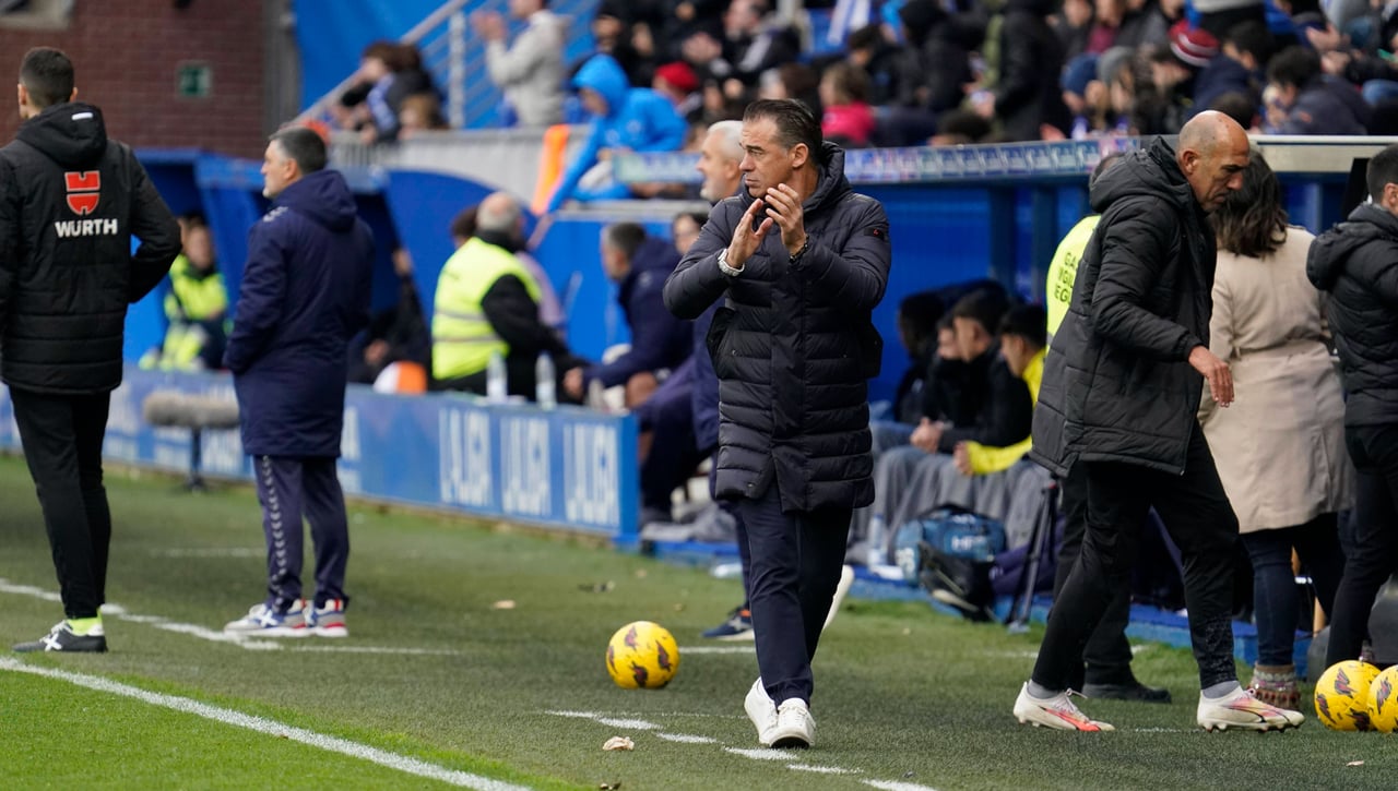 Luis García Plaza destaca un hecho atípico en el Sevilla - Alavés