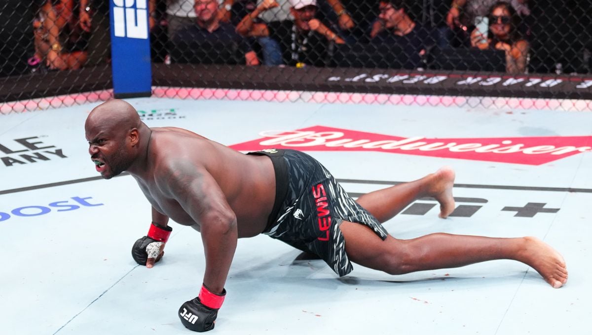 Derrick Lewis la lía gorda en el UFC de Nashville
