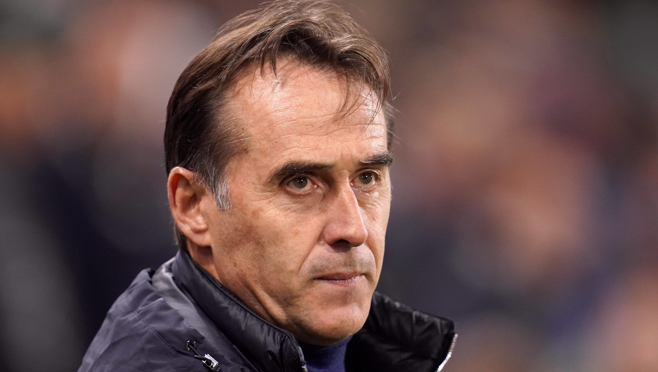 Julen Lopetegui, a punto