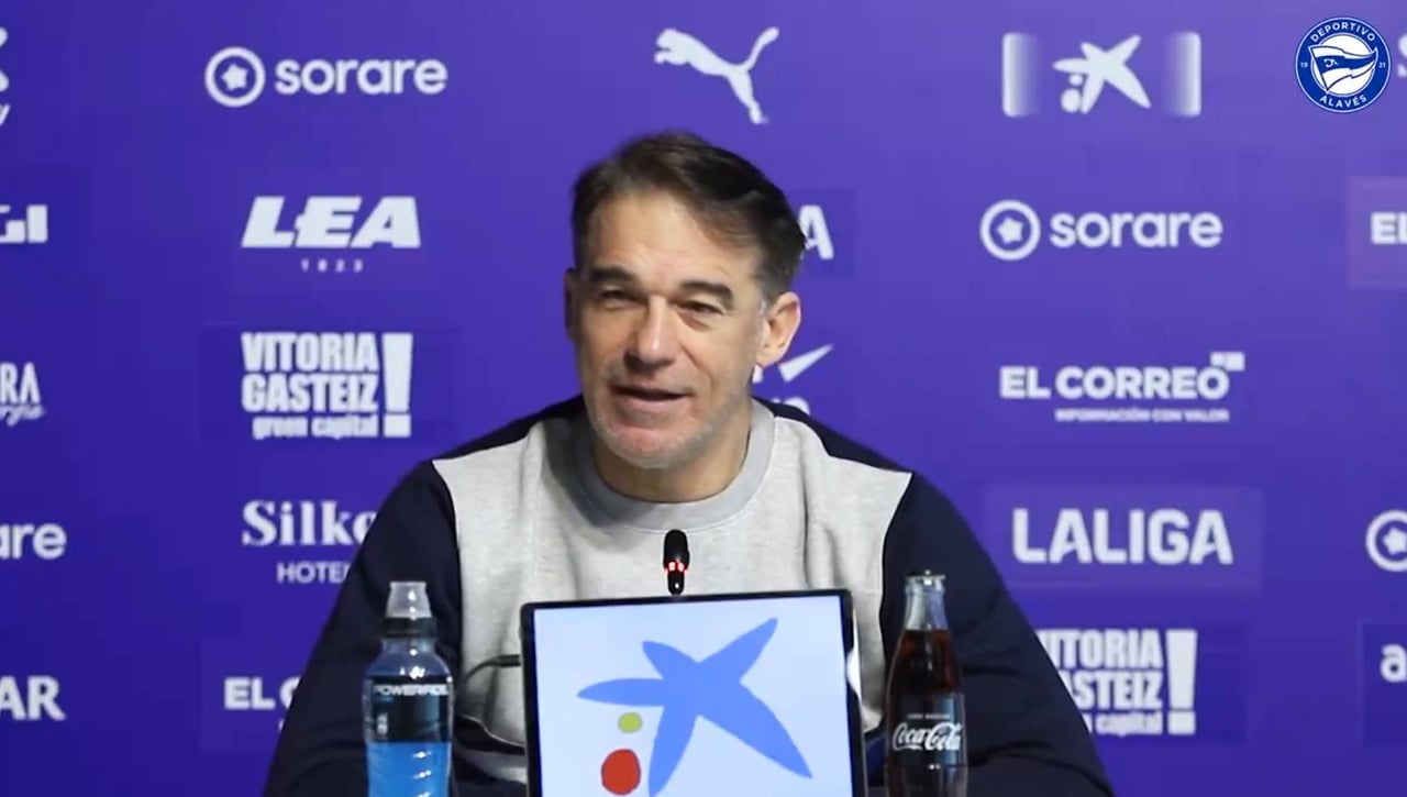 García Plaza desvela por qué no sacó a Giuliano Simeone y habla de su competencia con Samu Omorodion