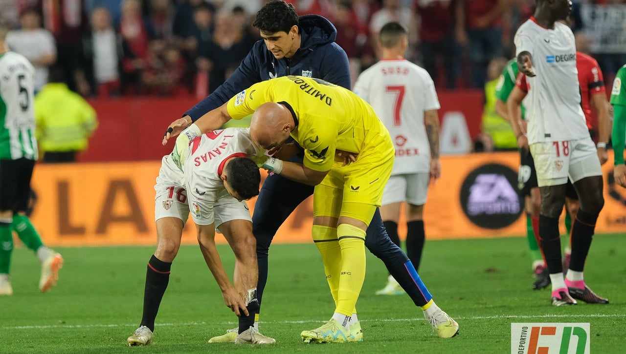 El ambicioso mensaje del vestuario del Sevilla que cruza los dedos por Jesús Navas