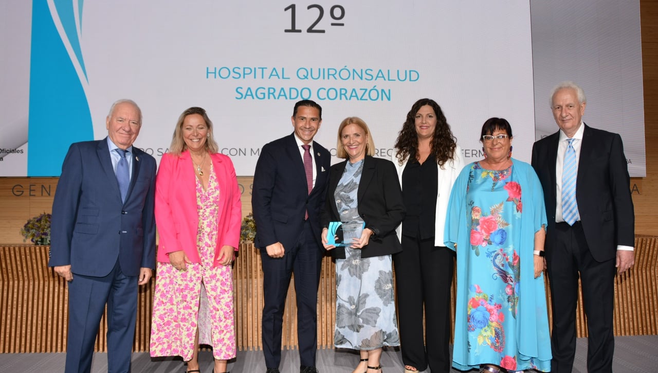 Quirónsalud Sagrado Corazón, único hospital privado de Andalucía reconocido con la mejor dirección de enfermería por el CGE