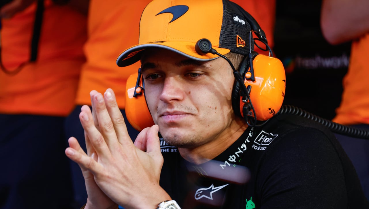 Norris ya tiene nuevo dorsal para 2026 y mete a Verstappen en un lío