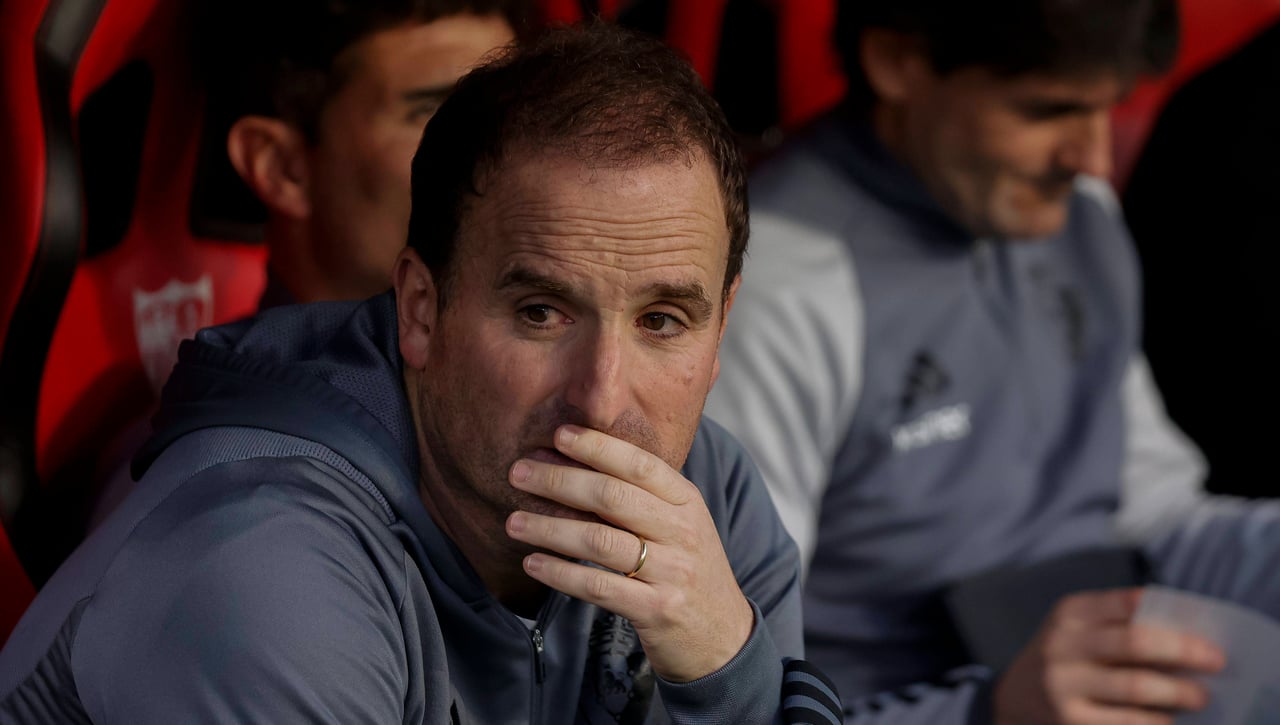 Jagoba se sintió "liberado" con el 1-1 y admite que su mochila "no está tan llena" como la del Sevilla