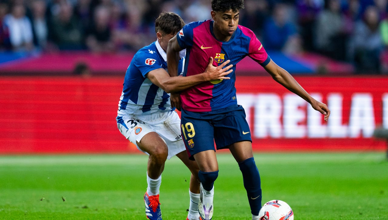 Sorprendente comparación entre Lamine Yamal y Messi 