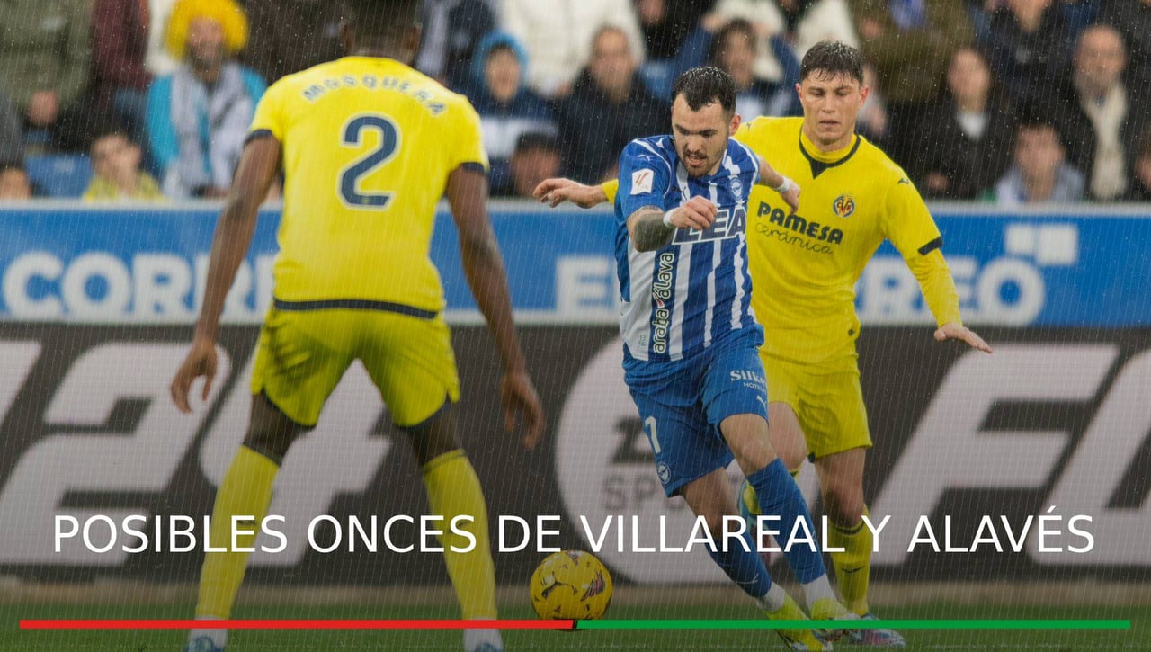 Alineaciones Villarreal - Alavés: Alineación posible del Villarreal y Alavés en el partido de hoy de LaLiga EA Sports