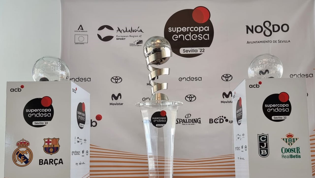 Así quedan las 'semis' de la Supercopa de España de Sevilla con Real Betis, Real Madrid, Barça y Joventut
