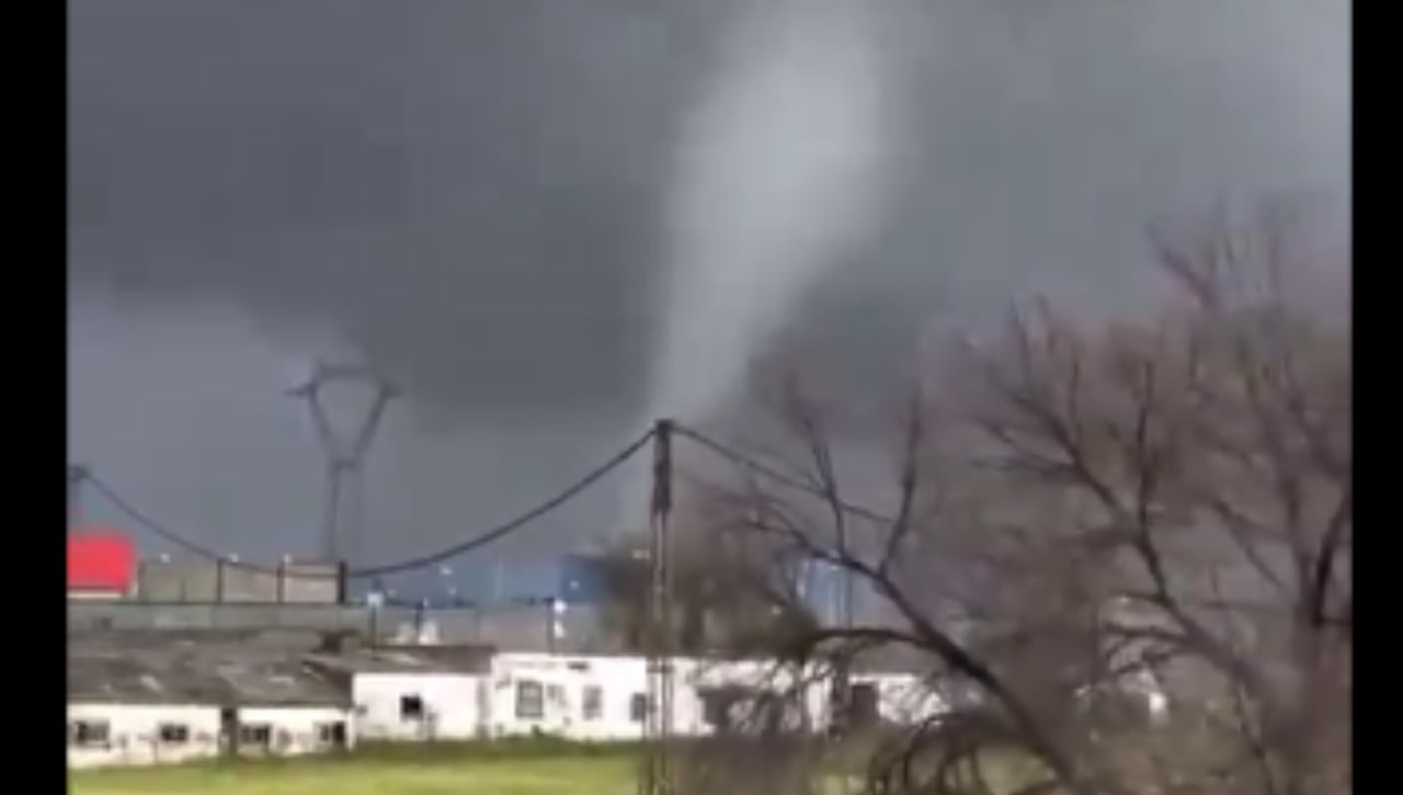 Sevilla sufre un tornado