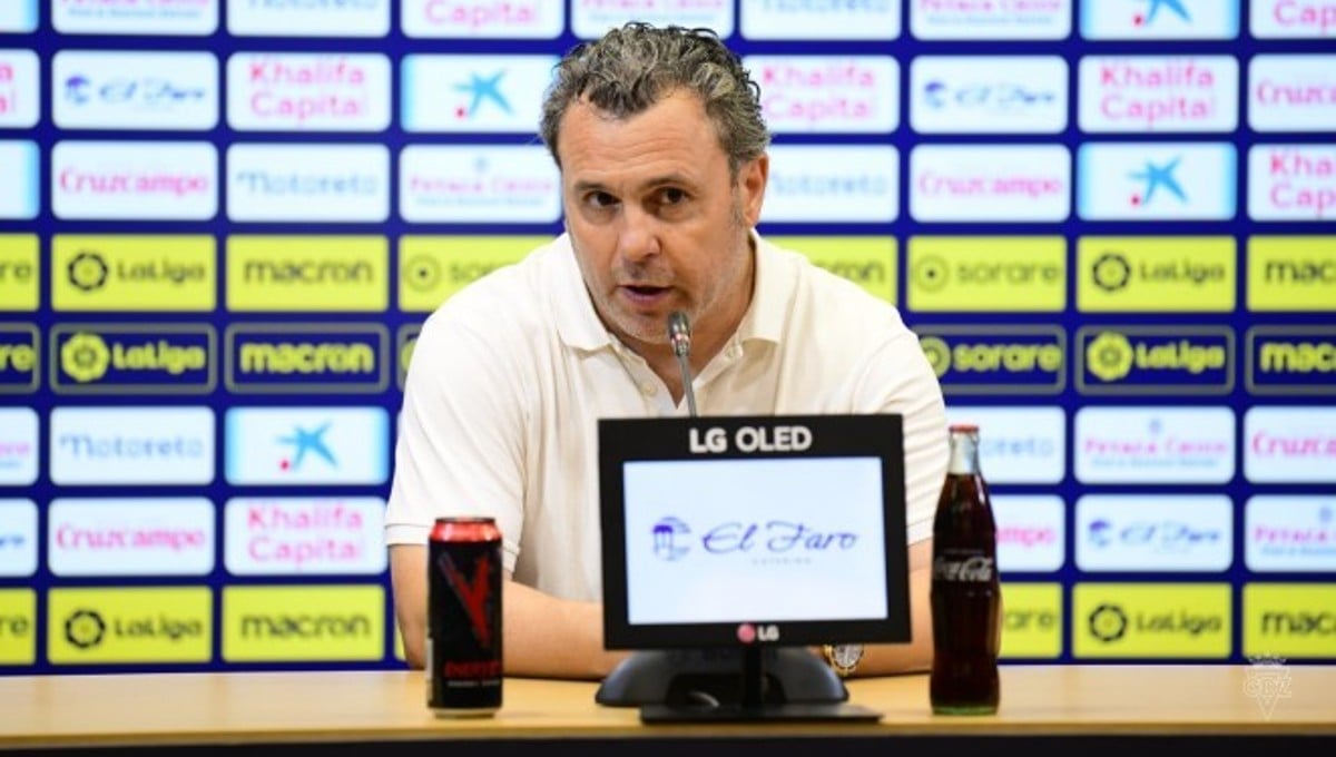 Sergio González lo tiene claro: "Si ves el partido, el punto no es bueno"