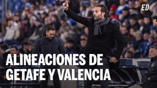 Alineaciones Getafe - Valencia: alineación confirmada de Getafe y Valencia en la jornada 11 de LaLiga EA Sports 