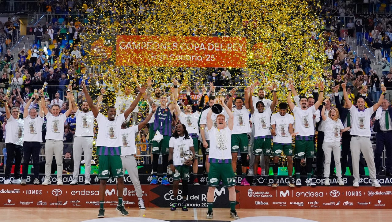 ¡Unicaja se corona por tercera vez en Gran Canaria!