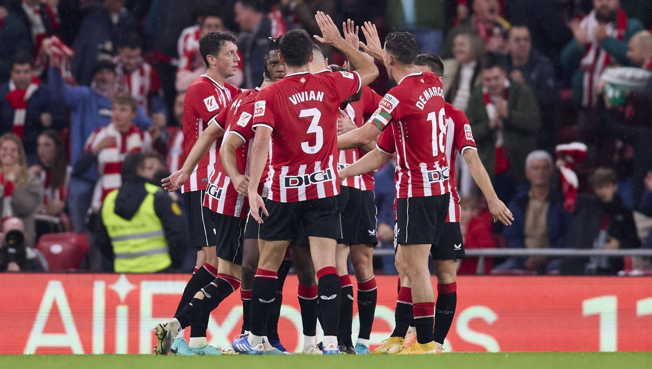 Athletic 4-3 Celta: El Athletic aprovecha los tiros al pie del Celta