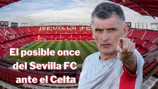La posible alineación inicial del Sevilla ante el Celta
