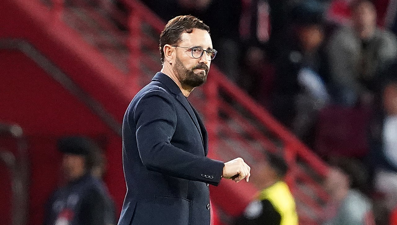 Bordalás: "Me comentan un posible penalti"